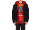 Givenchy Men's Sherpa-lined Neoprene Hoodie