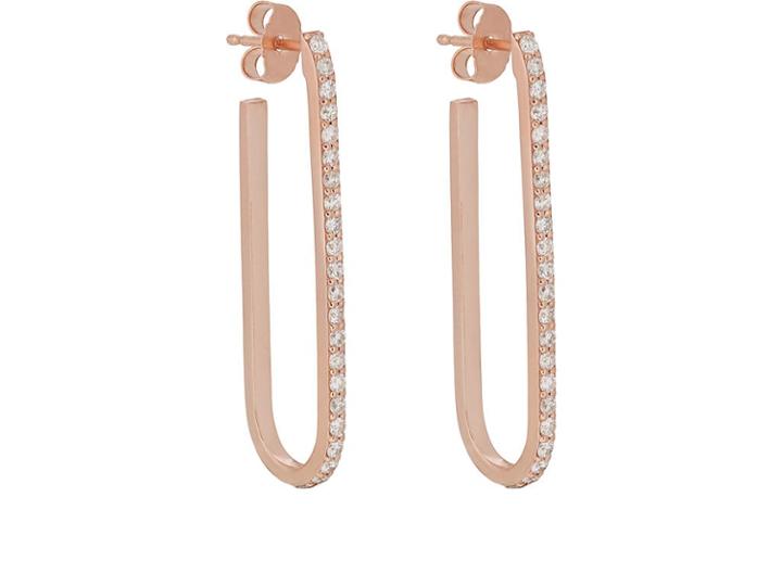Carbon & Hyde Women's Pin Hoop Earrings