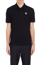 Givenchy Rottweiler-embroidered Polo Shirt-colorless