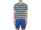 Orley Men's Striped Quilted Cotton T-shirt