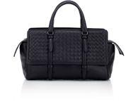 Bottega Veneta Intrecciato Monaco 2 Duffel-blue