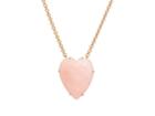 Irene Neuwirth Women's Heart-shaped Opal Pendant Necklace