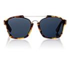 Dior Women's Dior Abstract Sunglasses - Havana, Blue Ms Gold