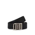 Salvatore Ferragamo Men's Vara-buckle Reversible Leather Belt - Black