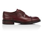 Carmina Shoemaker Men's Cap-toe Leather Bluchers-med. Brown