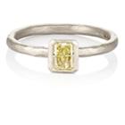 Malcolm Betts Women's Yellow Diamond Ring
