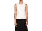 Narciso Rodriguez Women's Leather Sleeveless Top