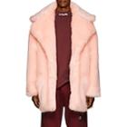 Landlord Men's Faux-fur Peacoat - Pink