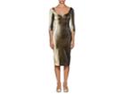 Area Women's Lam Fitted Dress