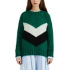 Plan C Women's Oversized Sweater - Green