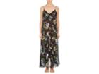 Fleur Du Mal Women's Tropical-print Silk Slipdress