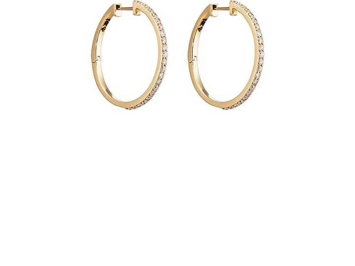Carbon & Hyde Women's Perfect Hoop Earrings