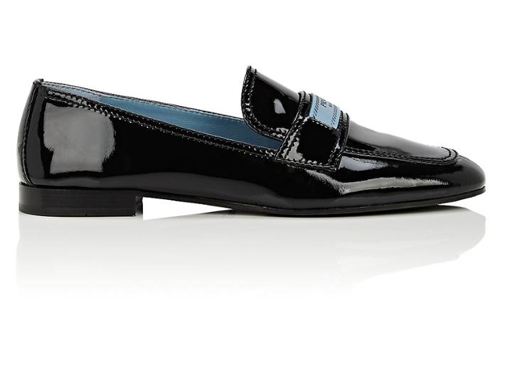 Prada Women's Patent Leather Loafers