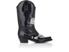 Calvin Klein 205w39nyc Men's Metal-inset Spazzolato Leather Cowboy Boots