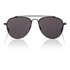 Tomas Maier Women's Aviator Sunglasses-dark Gray
