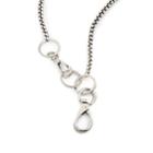 Martine Ali Men's Boxer Necklace - Silver