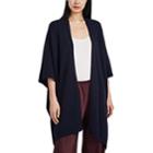 The Row Women's Hern Cashmere Sweater Cape - Navy