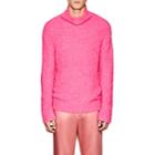 Sies Marjan Men's Boucl Turtleneck Sweater-pink