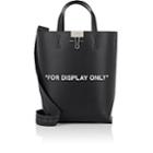 Off-white C/o Virgil Abloh Women's For Display Only Medium Leather Tote Bag - Black