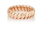 Sidney Garber Women's Polished Wave-link Bracelet