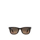 Ray-ban Men's Wayfarer Folding Sunglasses - Brown