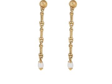 Goossens Paris Women's Pearl-embellished Drop Earrings