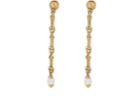 Goossens Paris Women's Pearl-embellished Drop Earrings