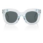 Cline Women's Butterfly Sunglasses-blue
