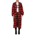 Nsf Women's Hannah Checked Cotton Robe Coat-red