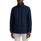 Luciano Barbera Men's Tech-fabric Field Jacket - Navy