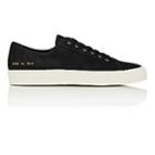 Common Projects Men's Tournament Suede Sneakers - Black