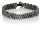 M. Cohen Men's Sterling Silver Cone Bracelet
