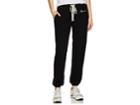 Re/done Women's Embroidered Cotton French Terry Sweatpants