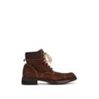 Harris Men's Suede Lace-up Boots - Brown