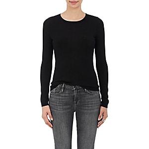 Barneys New York Women's Silk-cashmere Sweater - Black