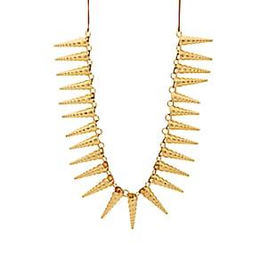 Tohum Design Women's Cone Shell Necklace-gold