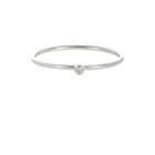 Jennifer Meyer Women's Diamond Thin Ring - Silver