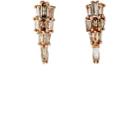 Nak Armstrong Women's Tapered Baguette Ear Jackets-rose Gold