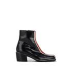 Nodaleto Women's Bulla Corta Agam Leather Mid-calf Boots - Black