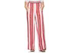 Cedric Charlier Women's Satin-striped Wide-leg Pants