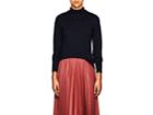 Derek Lam Women's Cashmere-silk Cowlneck Sweater