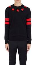 Givenchy Stars & Stripes Sweater-colorless
