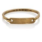 Giles And Brother Men's Id Hinged Cuff-gold