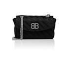 Balenciaga Women's Jacquard Shoulder Bag-black