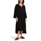 Natalie Martin Women's Fernanda Cotton Gauze Dress - Black