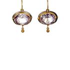 Judy Geib Women's Dangle Double-drop Earrings-gold, Silver