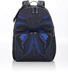 Valentino Butterfly Classic Backpack-blue