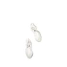 Agmes Women's Francesca Double-drop Earrings - Silver