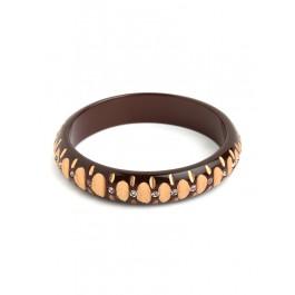 Spotted Wood Bangle