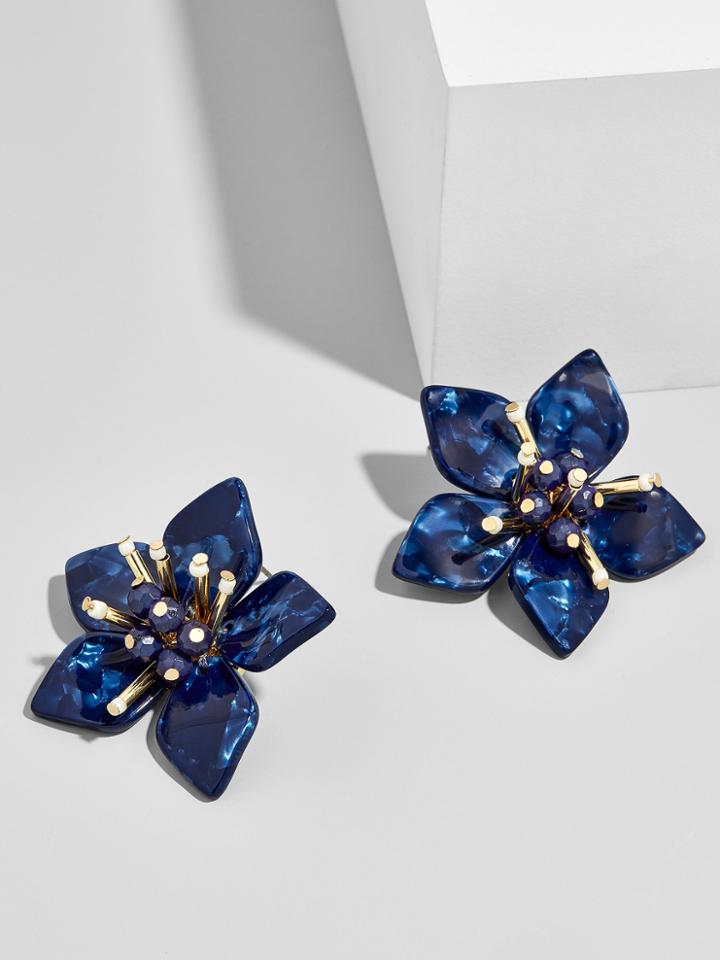 BaubleBar Amarise Flower Stud Earrings